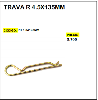 Traba R 4.5x135mm